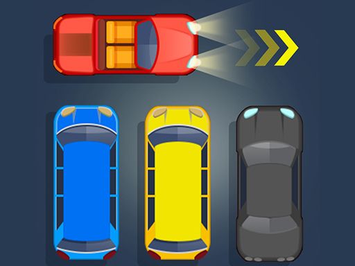 Unblock Red Cars - browser game screenshot
