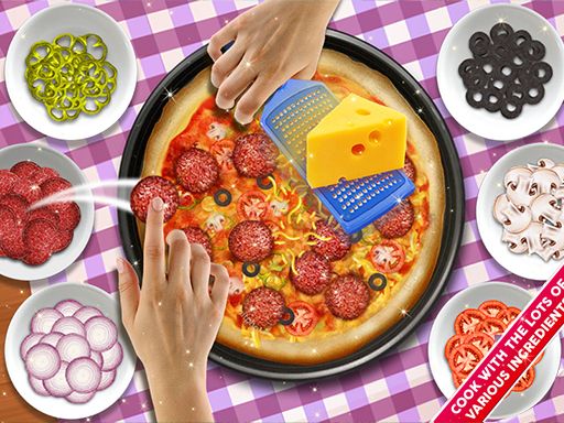 Kids Pizza Chef Cooking Game - Girls Cooking Game  - browser game screenshot