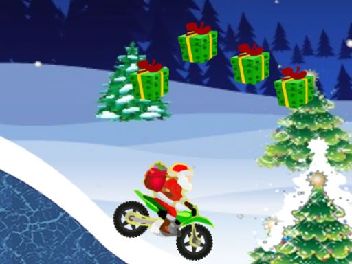 Santa Gift Race - browser game screenshot