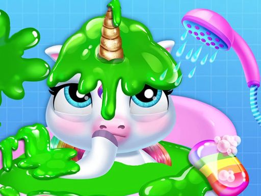 My Baby Unicorn Virtual Pony Pet - browser game screenshot