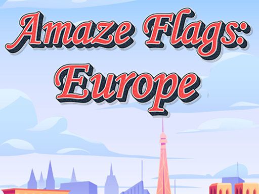 Amaze Flags: Europe - browser game screenshot
