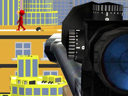 Stickman Sniper 3D Stickman Sniper 3D - browser game screenshot