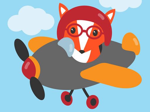 Cute Planes Coloring Cute Planes Coloring - browser game screenshot