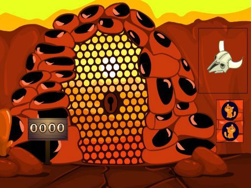 SUNLAND PARROT ESCAPE - browser game screenshot