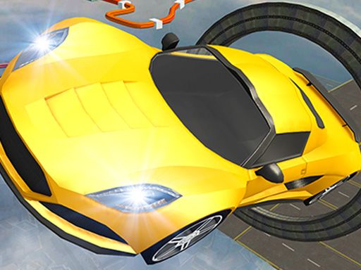 Impossible Track Car Stunt 2021 - browser game screenshot