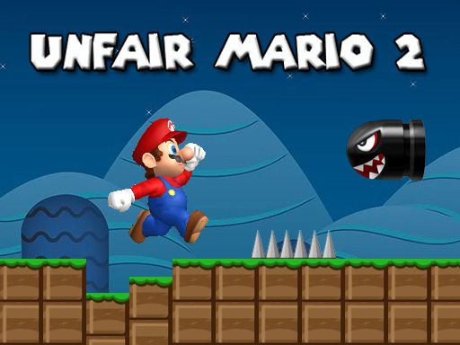 Unfair Mario 2 - browser game screenshot