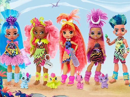 Cave Club Dolls Jigsaw Puzzle Collection - browser game screenshot