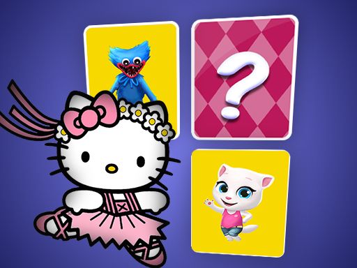 Hello Kitty Memory Card Match Hello Kitty Memory Card Match - browser game screenshot