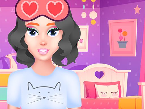 Pajamas Party - browser game screenshot