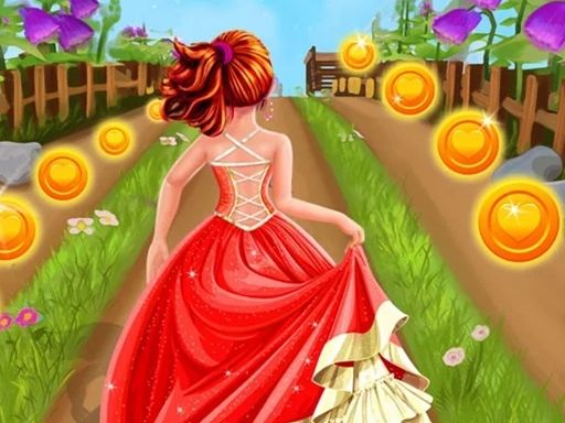 Princess Subway Run - Wild Rush VS Robber - browser game screenshot