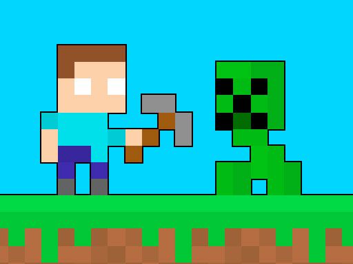 Steve Hardcore - browser game screenshot