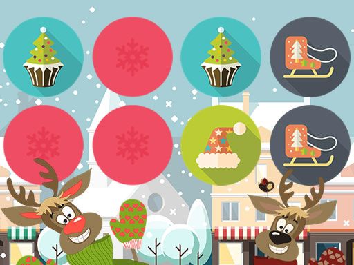 Memory Christmas Challenge - browser game screenshot