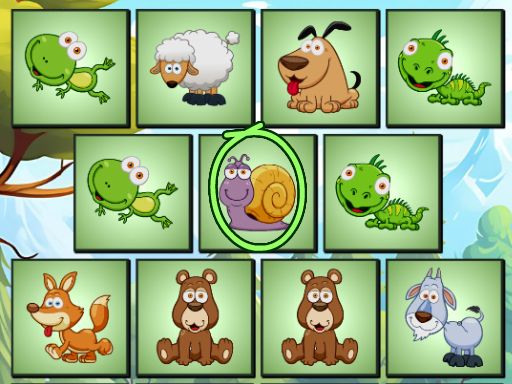 Spot Unique Animal - browser game screenshot