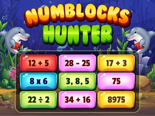 Numblocks Hunter - browser game screenshot