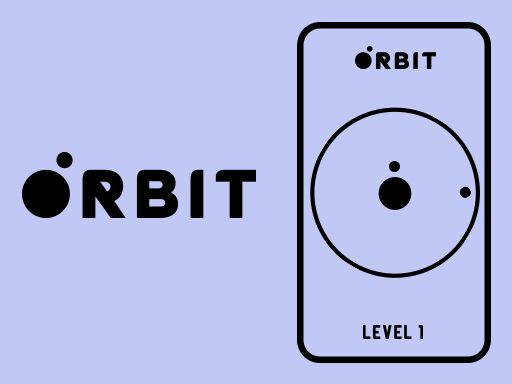 Orbit game - browser game screenshot