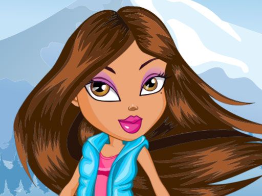 Bratz Winter Dress up - browser game screenshot