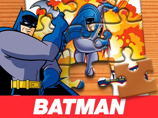 Batman The Brave and the Bold Jigsaw Puzzle - browser game screenshot