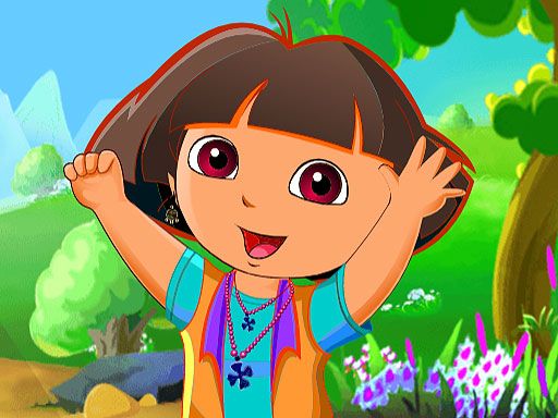 Dora Summer Dress - browser game screenshot