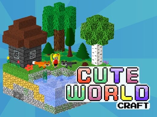 Cute World Craft - browser game screenshot