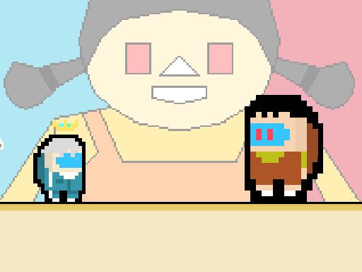 Squid impostor Golden Key - browser game screenshot