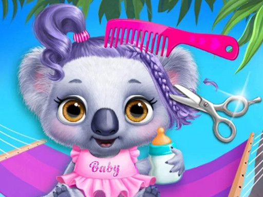 Australia Animal Hair Salon - browser game screenshot