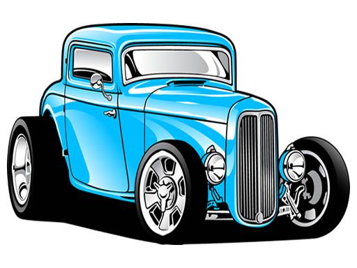 Hot Rod Coloring Hot Rod Coloring - browser game screenshot