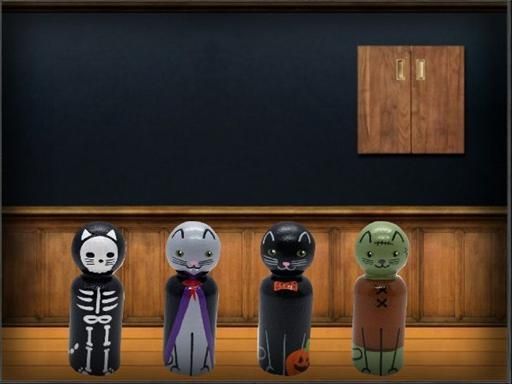 Amgel Halloween Room Escape 24 - browser game screenshot