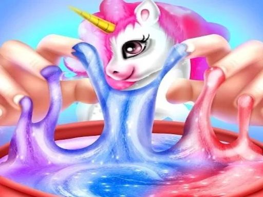 Unicorn Slime - browser game screenshot
