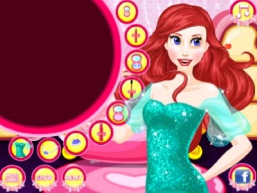 Arriel makeover - browser game screenshot