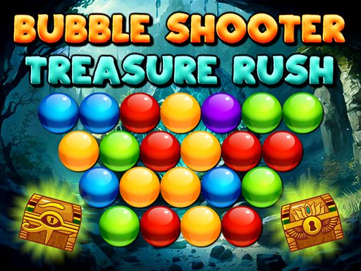 Bubble Shooter Treasure Rush - browser game screenshot