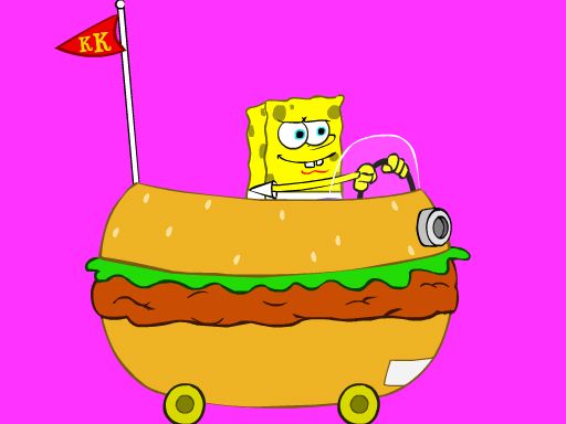 Spongebob Racing Tournament - browser game screenshot