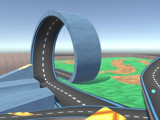 Kart Stunts - browser game screenshot