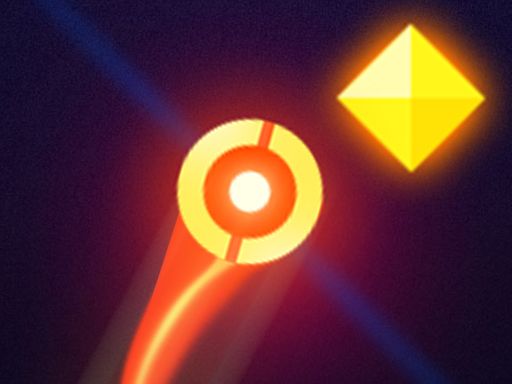 Super Neon Ball - browser game screenshot