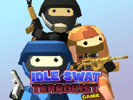 Idle Swat Terrorist Game - browser game screenshot