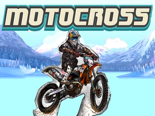 Motocross - browser game screenshot