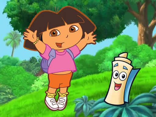 Dora Hidden Maps Dora Hidden Maps - browser game screenshot