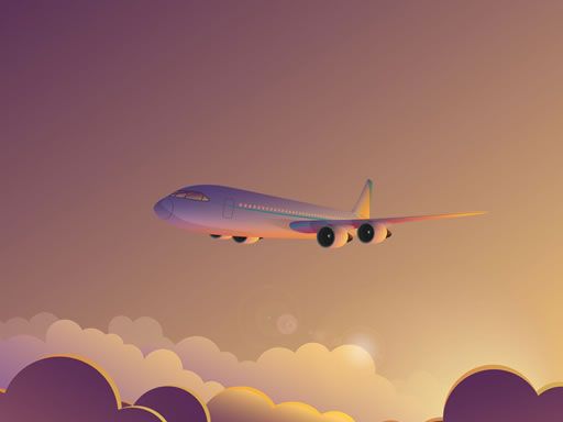 Vacation Airplanes Jigsaw - browser game screenshot