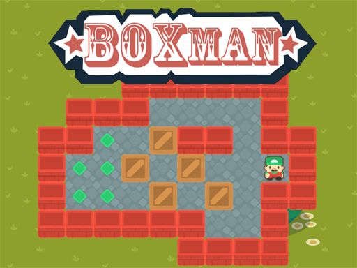 Boxman Sokoban - browser game screenshot