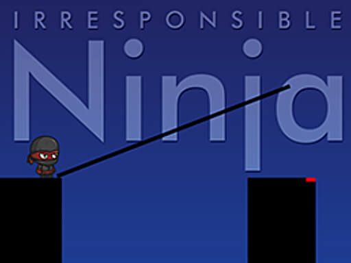 Irresponsible ninja - browser game screenshot
