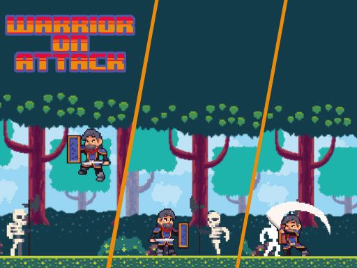 Warrior Attack - browser game screenshot