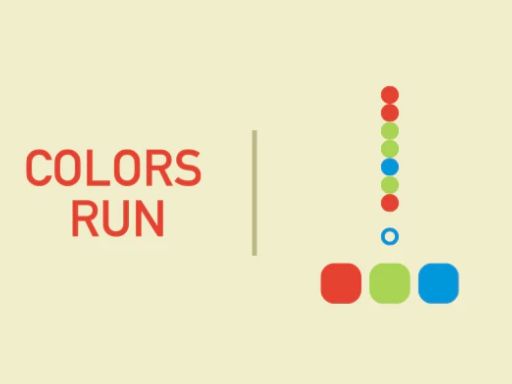 Colors Run Game - browser game screenshot