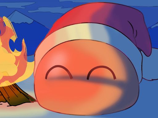 FireBlob Winter - browser game screenshot