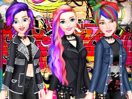 Punk Street Style Queens 2 - browser game screenshot