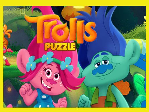Trolls-Puzzle - browser game screenshot