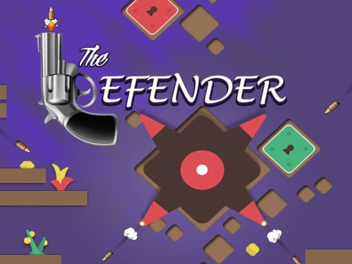 THE DEFENDER THE DEFENDER - browser game screenshot