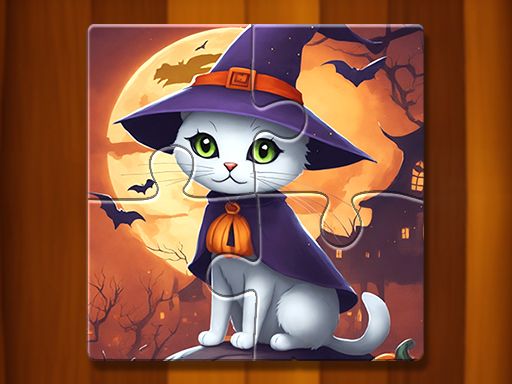Spooky Halloween Jigsaw Puzzle - browser game screenshot