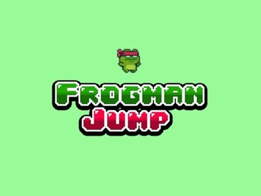 Frogman Jump - browser game screenshot