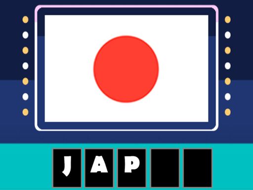 Amaze Flags: Asia - browser game screenshot