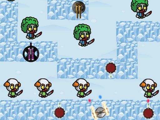 Winter Tower Defense: Save the Village - browser game screenshot