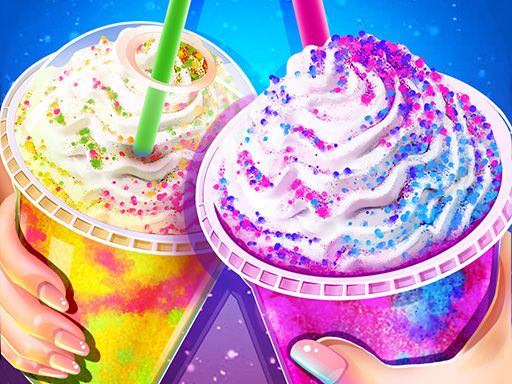 Rainbow Ice Cream - browser game screenshot